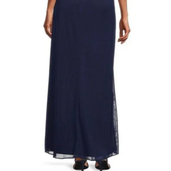 sachin and babi light blue dress alex evenings navy dress main image 0